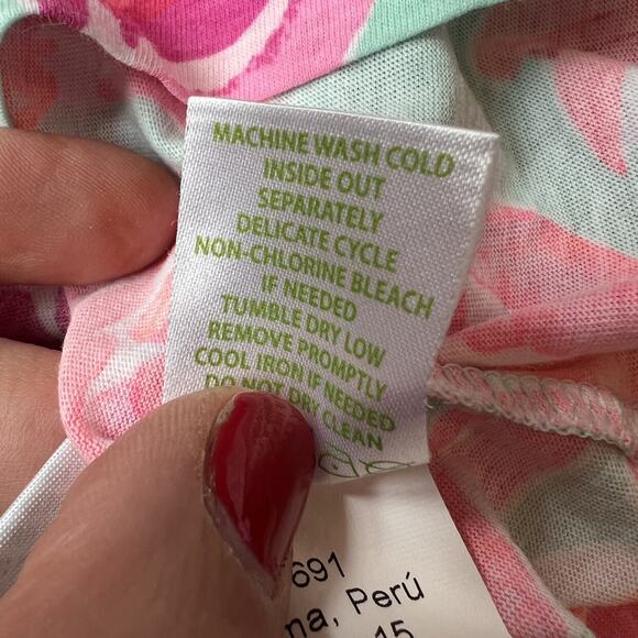 Girls Lilly Pulitzer Mini Marlowe Dress In Love Birds - Picture 6 of 6